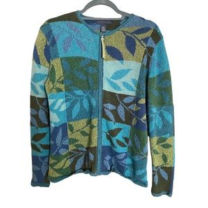 Vintage Northern Isles Patchwork Knit Cardigan